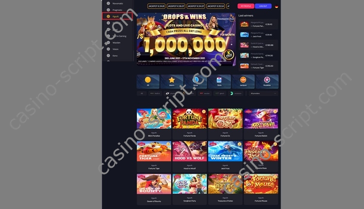 pgsoft casino slots games module for goldsvet